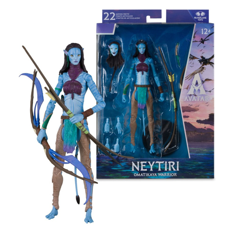Avatar: Fire and Ash Action Figure Neytiri (Omatikaya Warrior) 18 cm 5