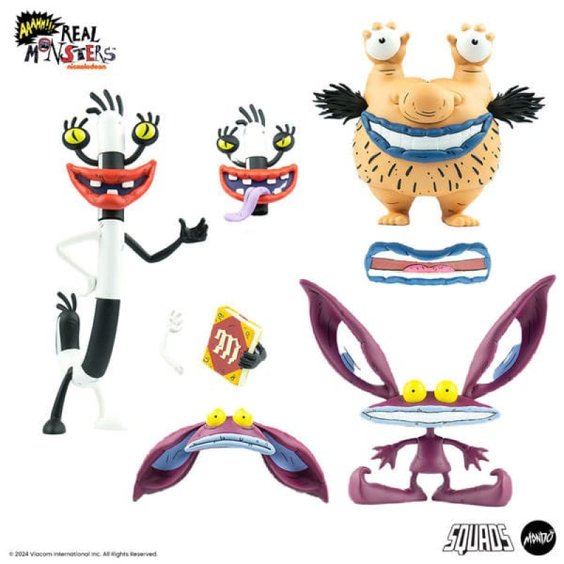 Aaahh!!! Real Monsters PVC Figure 3-Pack Ickis, Oblina & Krumm 8
