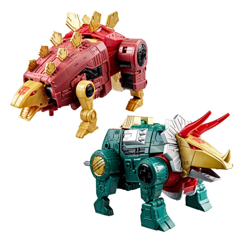 Transformers Age of the Primes Leader Class Action Figure G2 Universe Dinobots Snarl & Slug 19 cm 3
