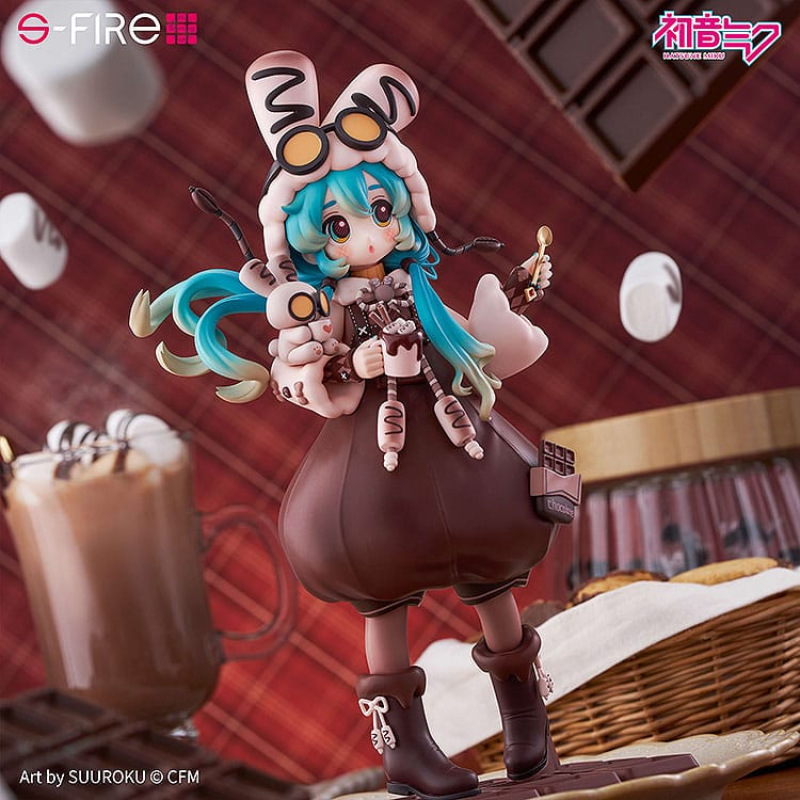 Character Vocal Series 01: Hatsune Miku PVC Statue Hatsune Miku Marshmallow Hot Cocoa 22 cm 8