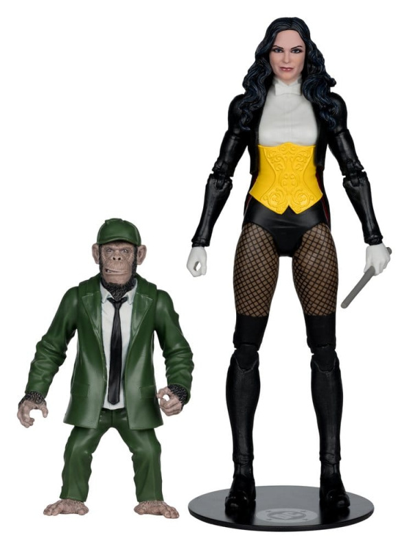 DC Multiverse McFarlane Action Figure Zatanna with Detective Chimp Collector Edition #53 18 cm 5