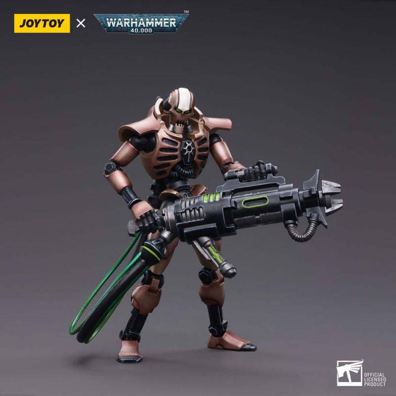 Warhammer 40k Action Figure 2-Pack 1/18 Necrons Szarekhan Dynasty Immortal with Tesla Carbine 11 cm