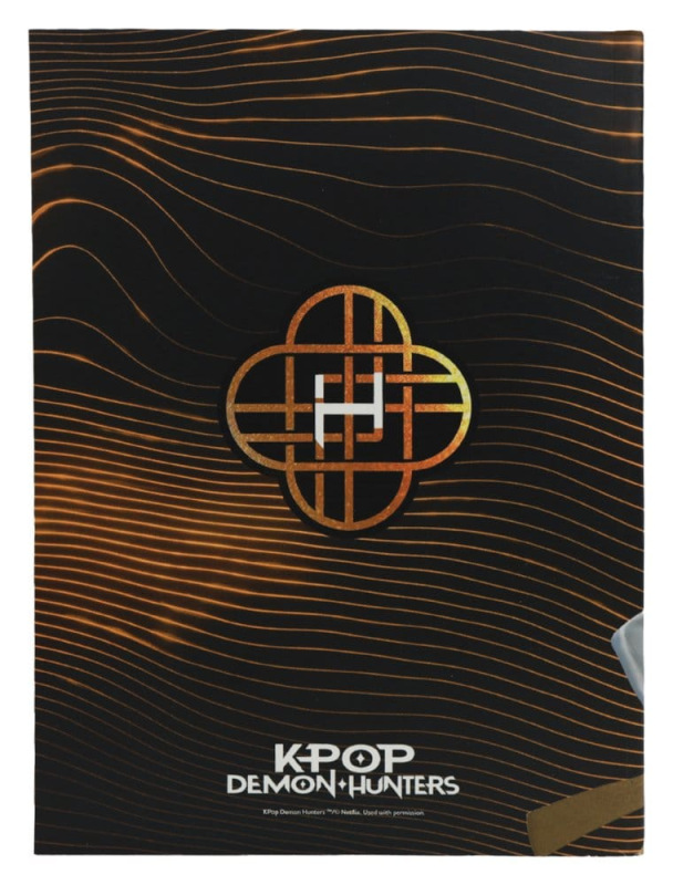 KPop Demon Hunters Stationery Set 10-Pack Golden 6