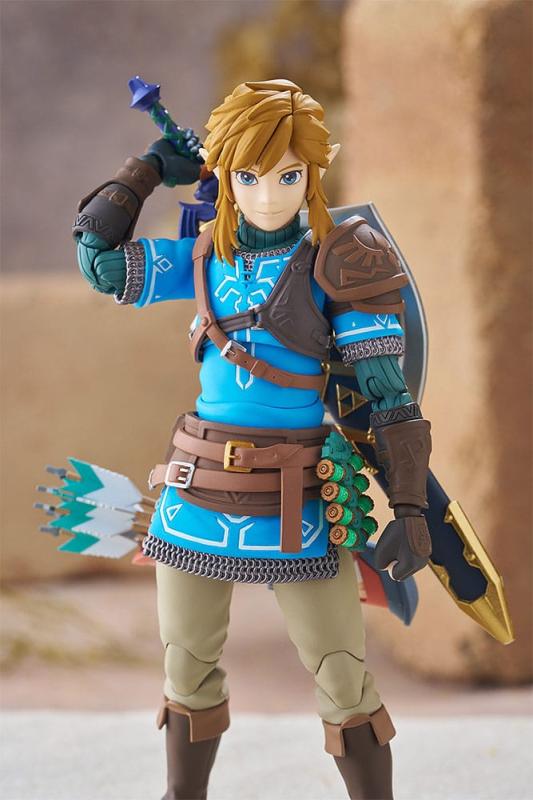 The Legend of Zelda Tears of the Kingdom Figma Action Figure Link Tears of the Kingdom Ver. 15 cm