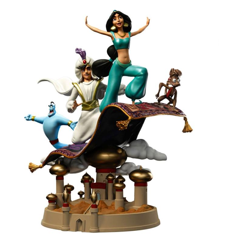 Disney: Aladdin and Yasmine Deluxe 1/10 Scale Statue - Iron Studios