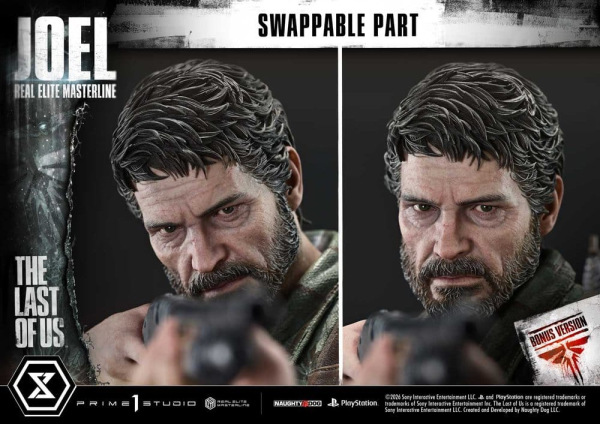 The Last of Us (Part I) Real Elite Masterline Statue 1/4 Joel Bonus Version 52 cm 10
