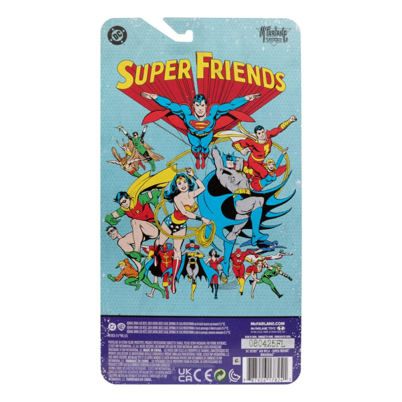 DC Retro Super Friends Action Figure Brainiac 15 cm 7