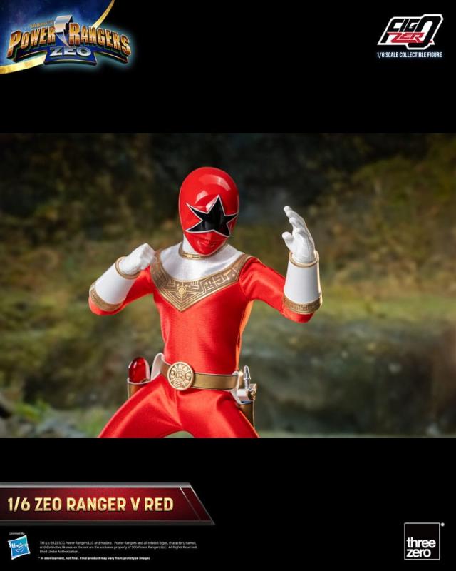 Power Rangers Zeo FigZero Action Figure 1/6 Ranger V Red 30 cm