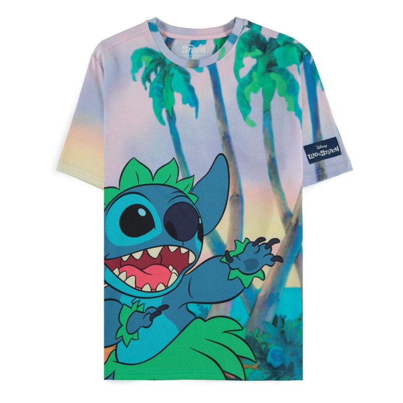 Lilo & Stitch All Over Print T-Shirt Size XS 1