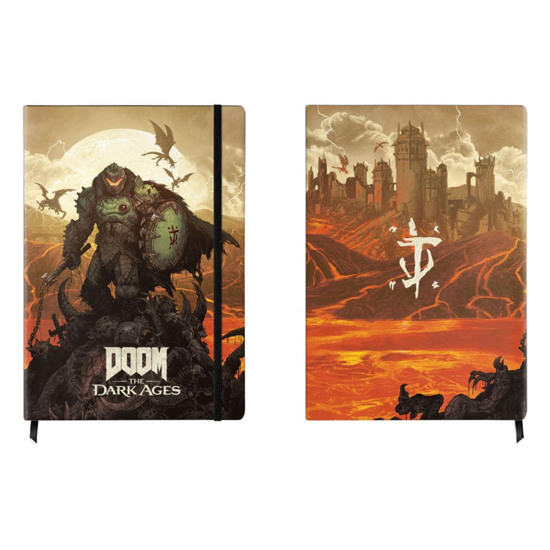 Doom The Dark Ages Notebook A5 Keyart 4