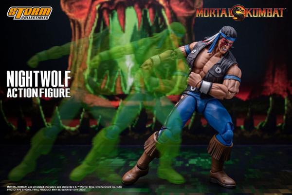 Mortal Kombat: Nightwolf 1/12 Action Figure - Storm Collectibles