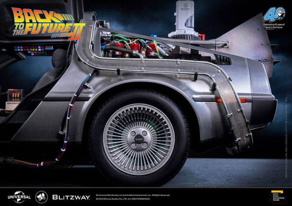 Back to the Future II Premium UMS vehicle 1/6 Time Machine 74 cm 4