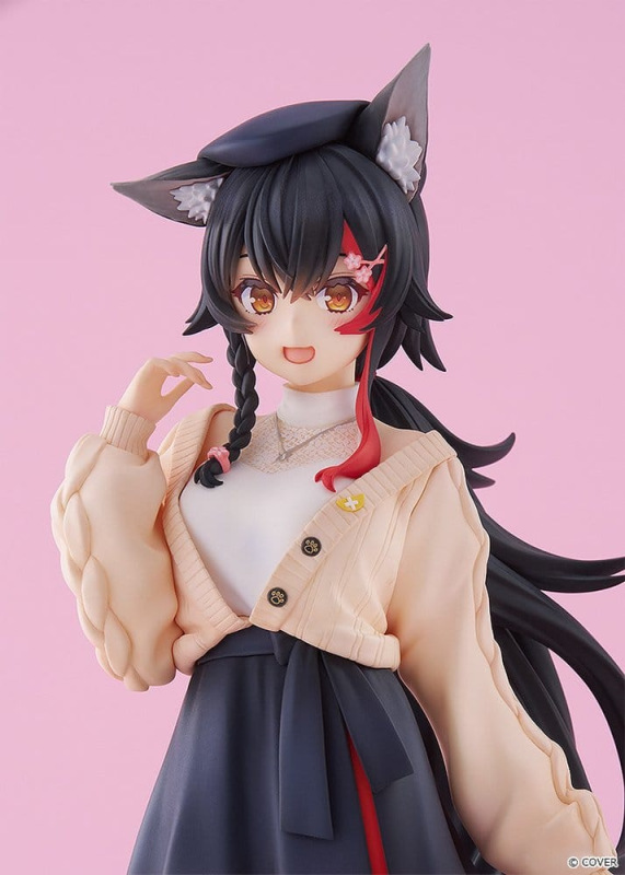 Hololive Production G.S. Collection PVC Figure 1/7 Ookami Mio Date Style - Street Outfit Ver. 24 cm 9
