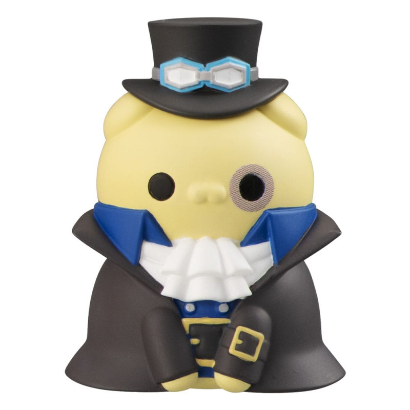 One Piece Mega Cat Project Trading Figure 3 cm NyanPieceNyan! I'm gonna be king of Paw-rates Vol. 1 7
