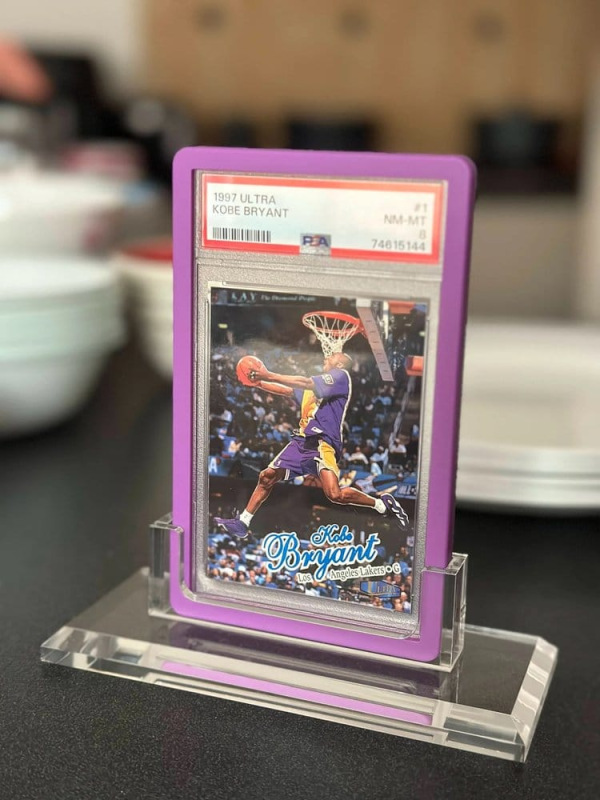 Evoretro Bumper Protector for PSA Slabs Purple 1