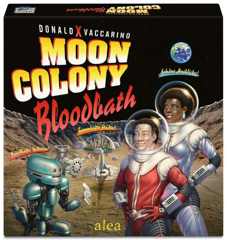 Moon Colony Bloodbath Board Game *German Version*