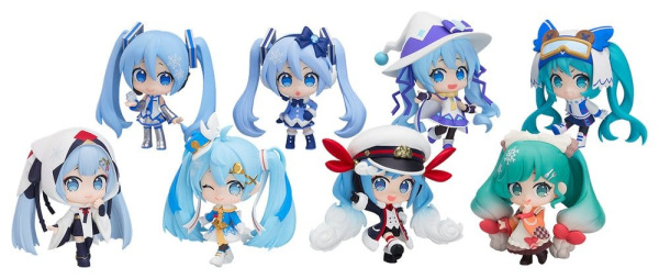 Character Vocal Series 01: Hatsune Miku Mini Figures Snow Miku All Stars Collection Vol. 1 8 cm Blin