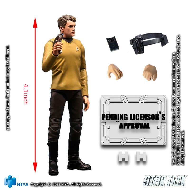 Star Trek Exquisite Mini Action Figure 1/18 Star Trek 2009 Chekov 10 cm 8