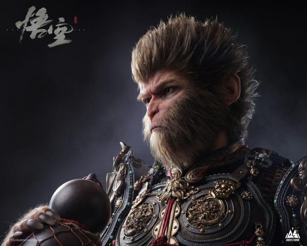 Black Myth: WuKong The Destined Bust 1/1 WuKong 100 cm 3