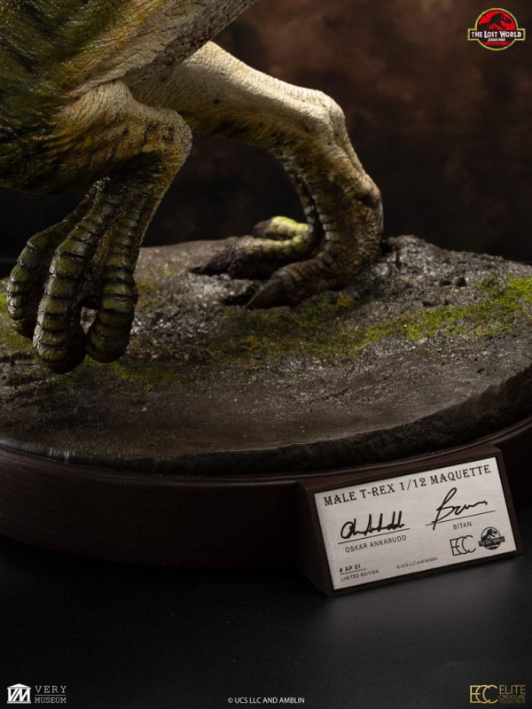 The Lost World: Jurassic Park Maquette 1/12 Tyrannosaur Buck 48 cm 2