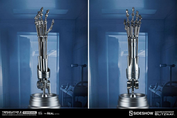 Terminator 2 The Real Replica 1/1 T-800 Endoskeleton Arm & Brain Chip Set 7