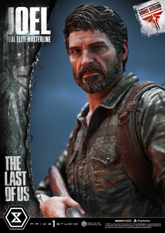 The Last of Us (Part I) Real Elite Masterline Statue 1/4 Joel Bonus Version 52 cm 3
