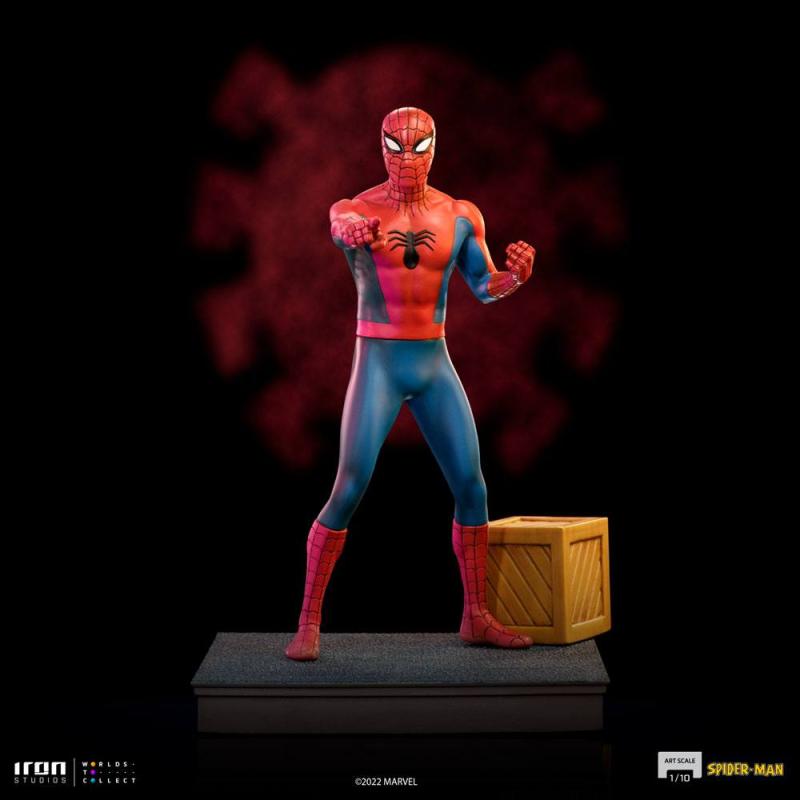 Marvel Comics: Spider-Man (1967 Animated TV Series) 1/10 Art Scale Statue - Iron Studios