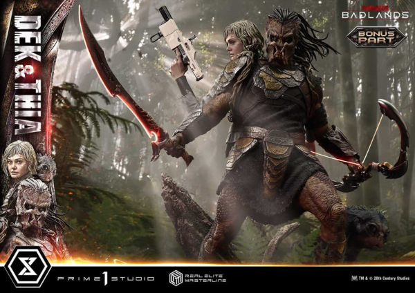 Predator Real Elite Masterline Statue 1/3 Badlands Dek & Thia DX Bonus Version 87 cm 6