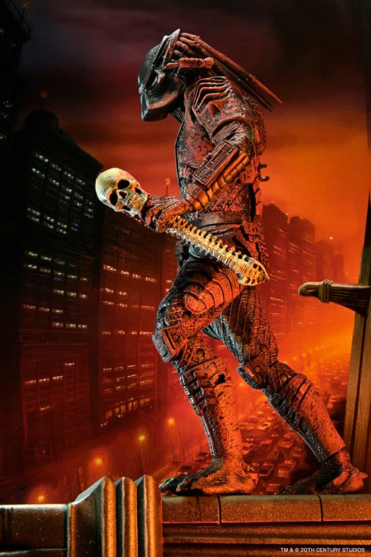 Predator 2 Action Figure City Hunter Poster Series 18 cm 11