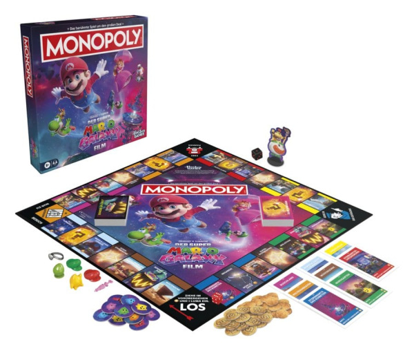 The Super Mario Galaxy Movie Monopoly Board Game *German Version* 2