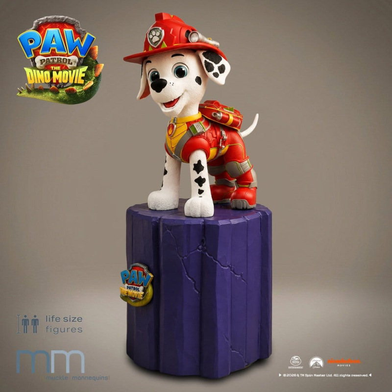 PAW Patrol Life-Size Statue Marshall (without Base) 167 cm 5