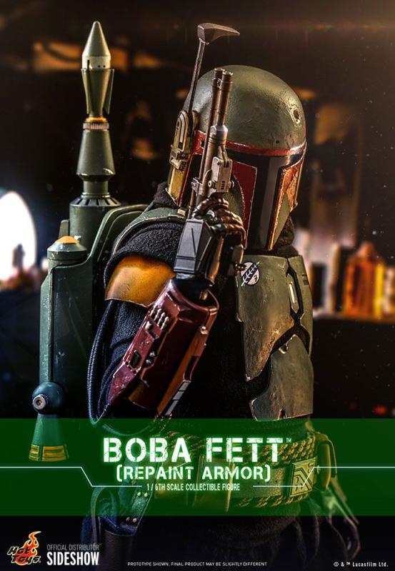 Star Wars The Mandalorian Action Figure 1/6 Boba Fett (Repaint Armor) 30 cm 1