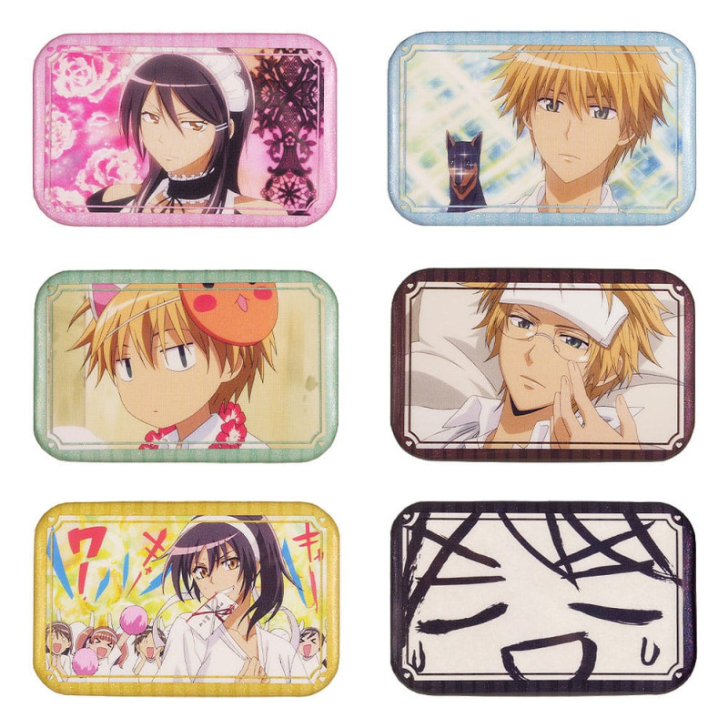 Maid Sama! Pinback Button 6 cm Assortment (6)