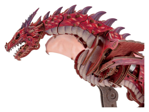 Ugears 3D Wooden Model Kit Firestorm Dragon 43 cm 8
