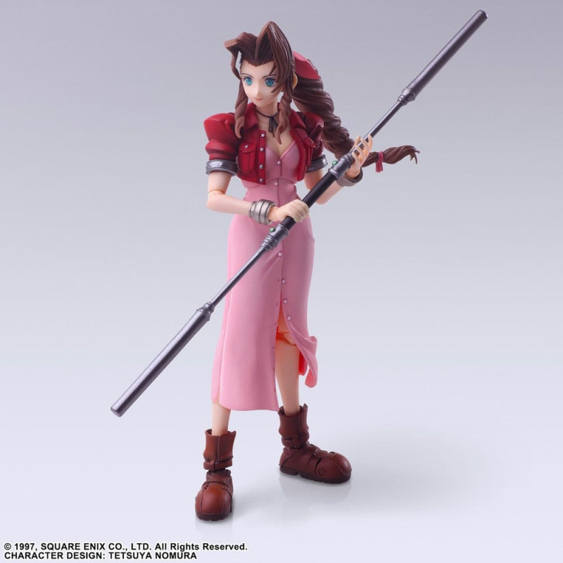 Final Fantasy VII Bring Arts Action Figure Aerith Gainsborough Digital Plus Edition 14 cm 2