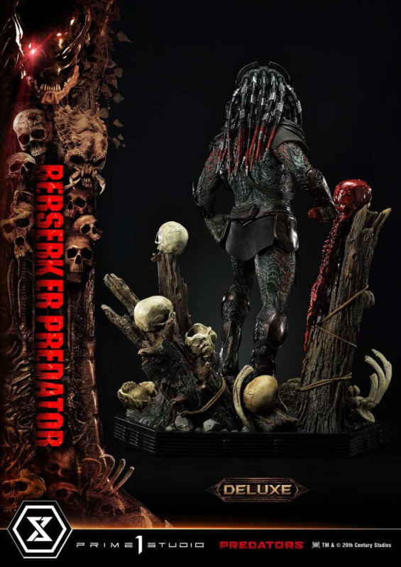 Predators Statue Berserker Predator Deluxe Version 100 cm 10