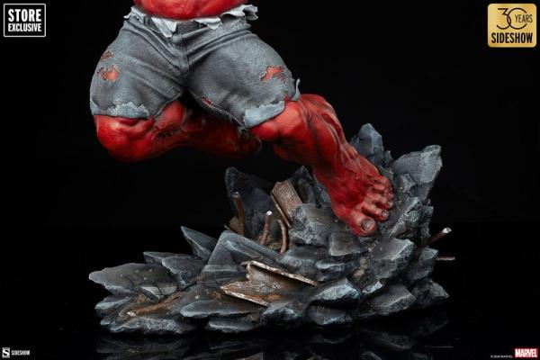 Marvel Premium Format Statue Red Hulk: Thunderbolt Ross 74 cm 9