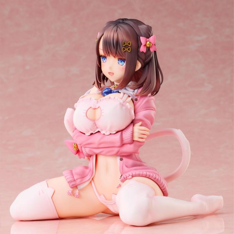 Original Character PVC Statue 1/6 Ribbon Hairpin-chan Illustrated by KATTO 14 cm