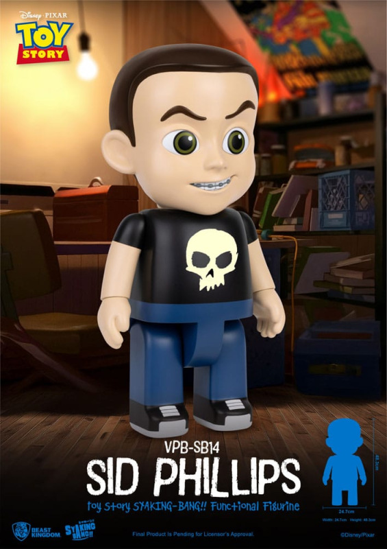 Toy Story Piggy Vinyl Bank Sid Phillips 48 cm