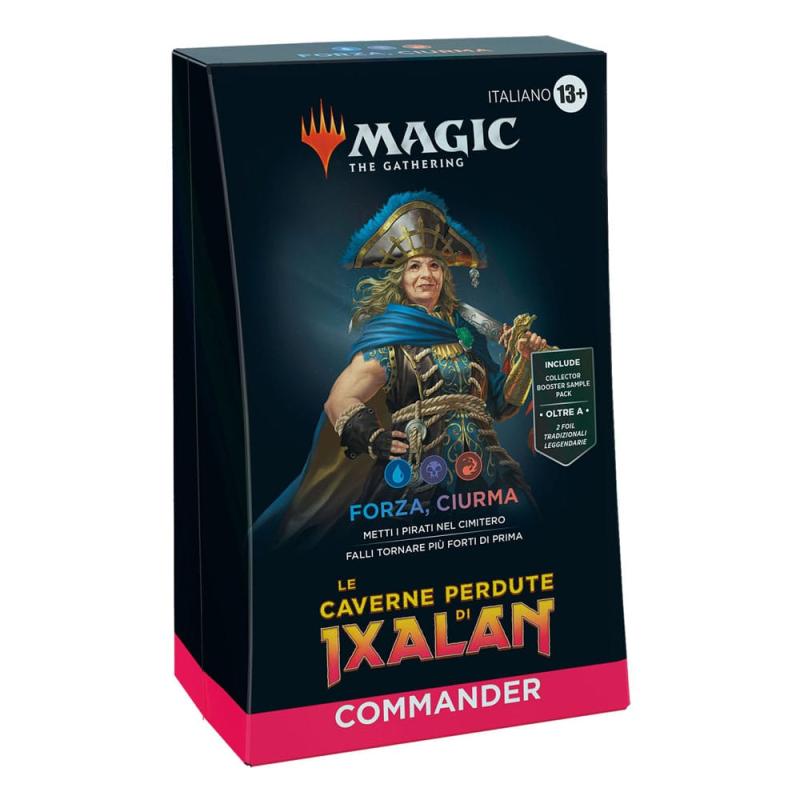 Magic the Gathering Le Caverne Perdute di Ixalan Commander Decks Display (4) italian