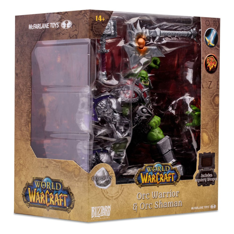 World of Warcraft Action Figure Orc: Shaman / Warrior 15 cm 10