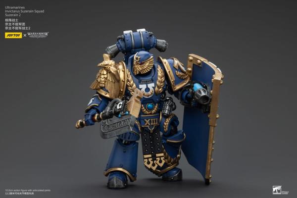 Warhammer The Horus Heresy Action Figure 1/18 Ultramarines Invictarus Suzerain Squad Suzerain 2 12 c