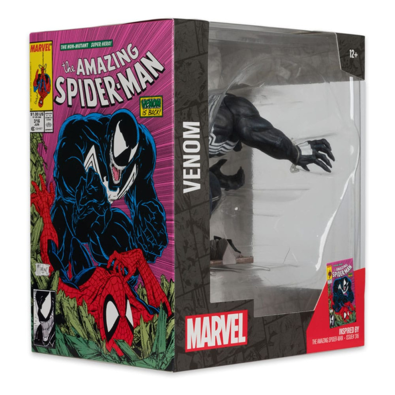Marvel Collection PVC Statue 1/10 Venom (The Amazing Spider-Man #316) 16 cm 7