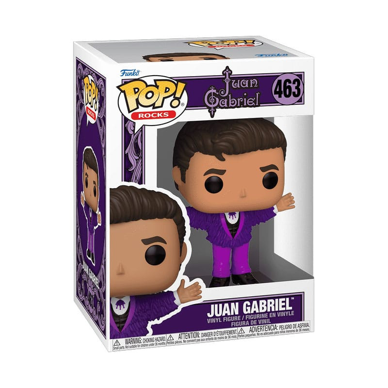 Juan Gabriel POP! Rocks Vinyl Figure Purple Outfit 9 cm 1