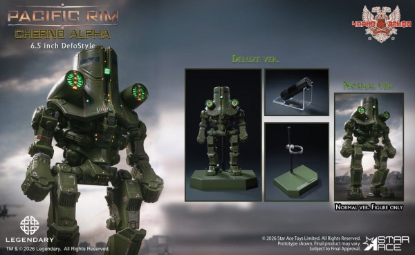 Pacific Rim DefoStyle Figure Cherno Alpha DX 17 cm 4