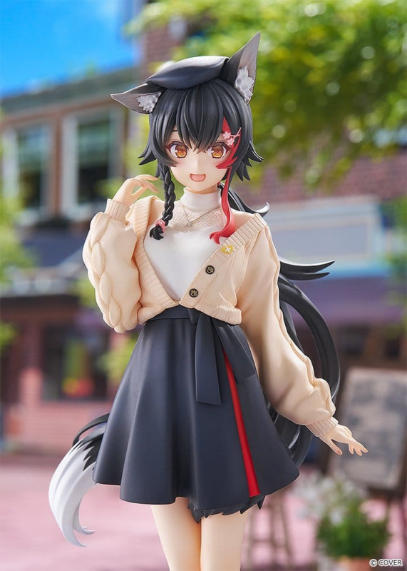 Hololive Production G.S. Collection PVC Figure 1/7 Ookami Mio Date Style - Street Outfit Ver. 24 cm 1