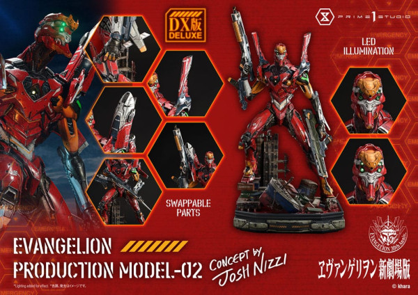 Rebuild of Evangelion Ultimate Diorama Masterline Series Statue Evangelion Production Model-02 (Conc 6