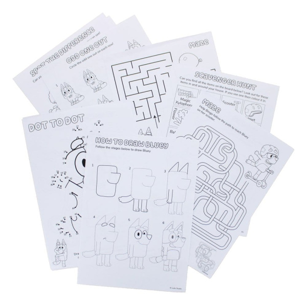 Bluey Play & Learning Poster Set 4