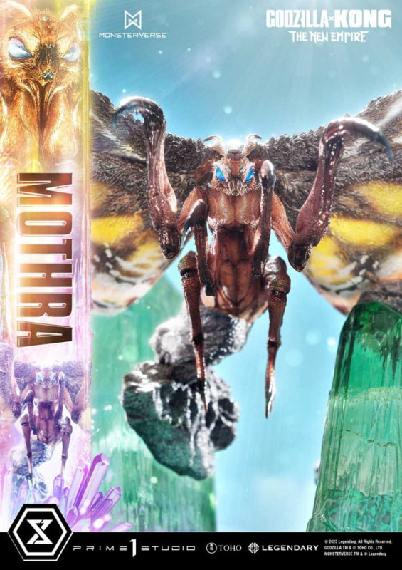 Godzilla x Kong: The New Empire Ultimate Diorama Masterline Series Statue Mothra Bonus Version 113 c 7