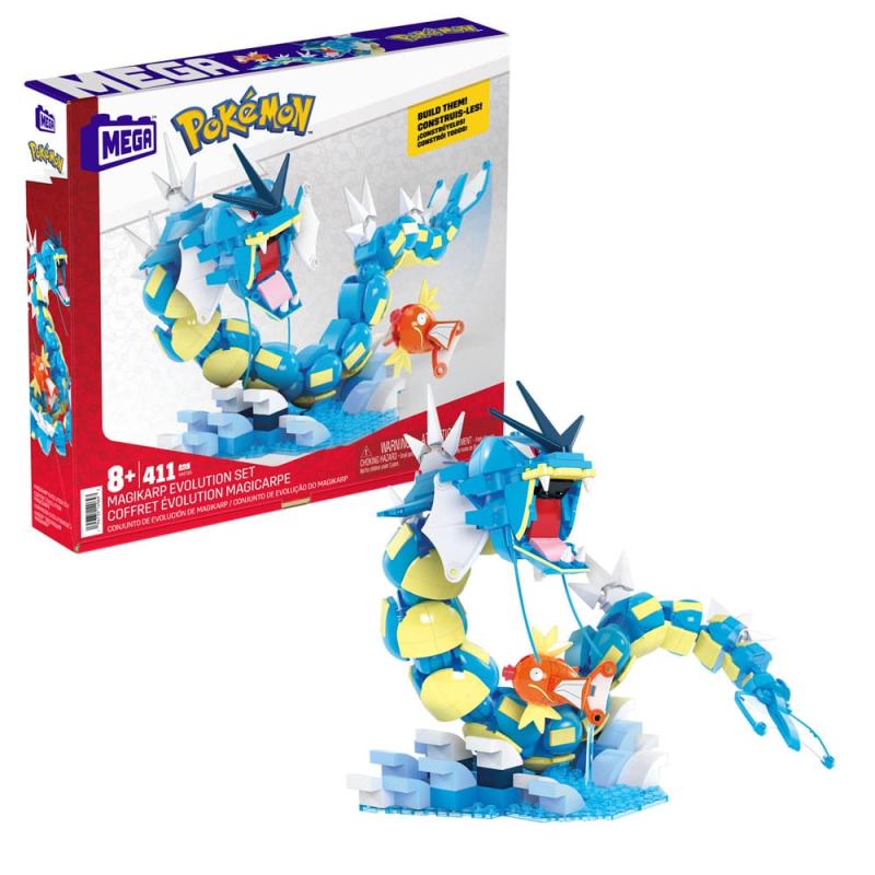 Pokémon Mega Construx Construction Set Magikarp Evolution Set